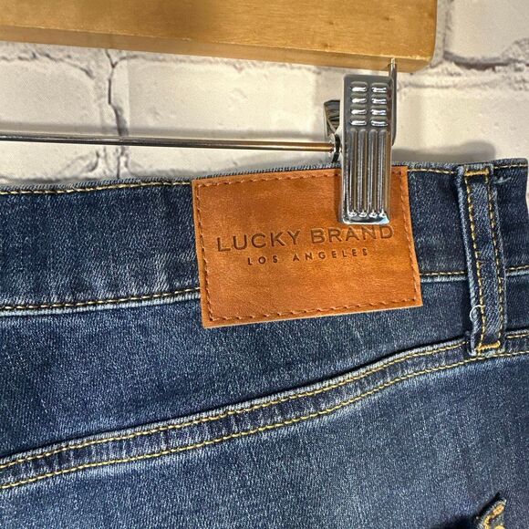 Lucky Brand Jeans Mens 34 Blue 410 Athletic Straight Stretch Denim 7MCC007 - Picture 3 of 12
